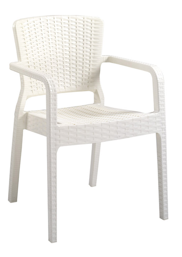 Antares armchair White