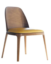 Nirvana wood back side chair