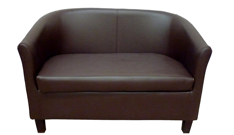 York 2 seat Dark Brown